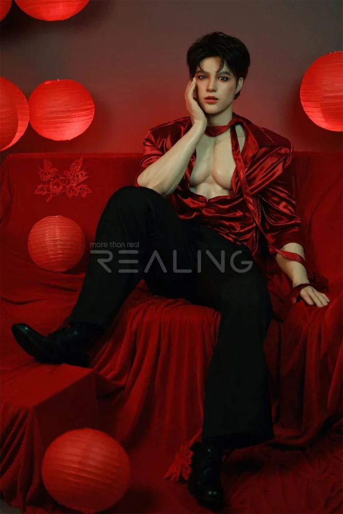 180cm/5ft11 Male Silicone Sex Doll – Regan view 8