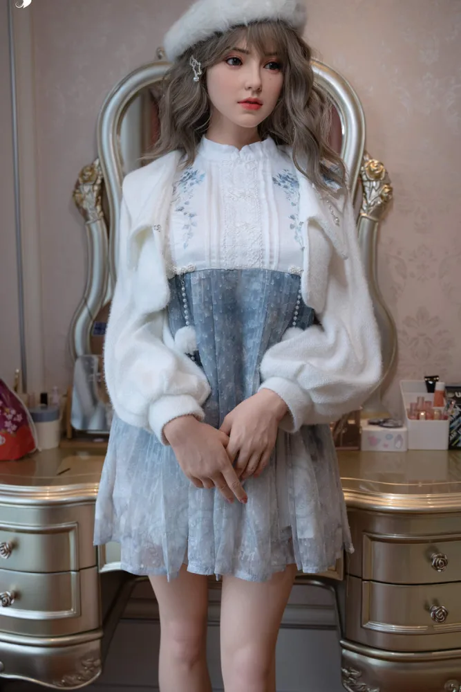 163cm/5ft4 E-cup Hyper Realistic Silicone Sex Doll – Mona view 8