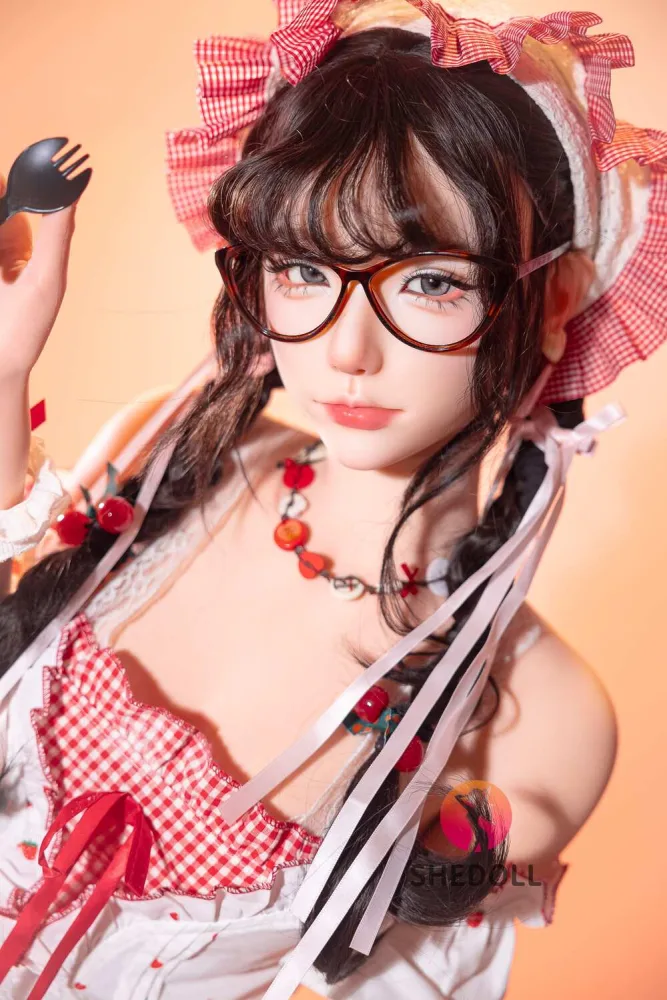 160cm/5ft3 C-cup Silicone Head Sex Doll – Chulin view 2