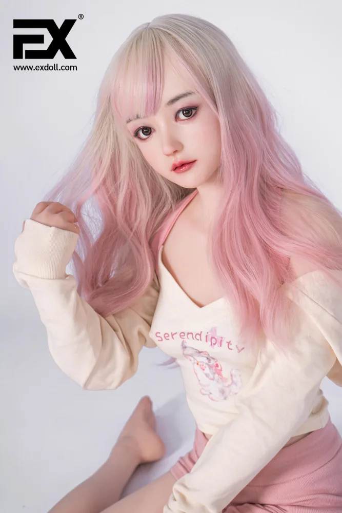 155cm/5ft1 A-cup Silicone Sex Doll – Ruby view 4