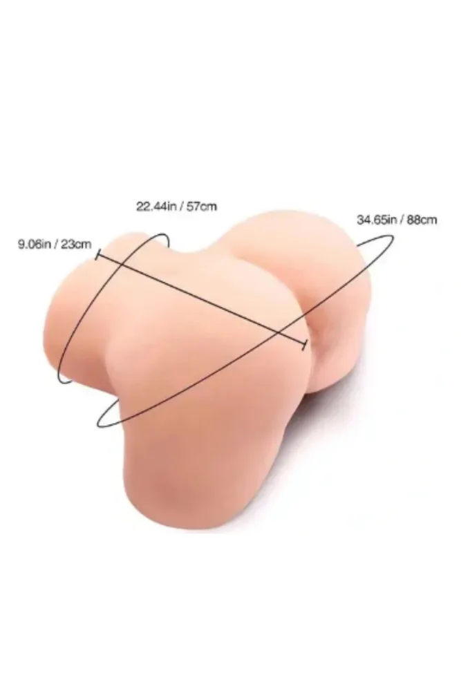 25.1LB Big Ass Realistic Pussy Sex Doll with Tantabutt – Cecilia (US, CA & EU-Only) view 2
