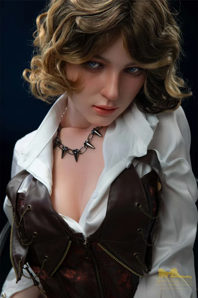 153cm/5ft F-cup Silicone Sex Doll – Fenny view 1