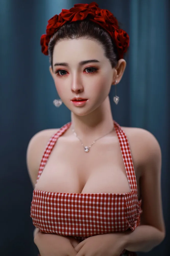 157cm/5ft2 H-cup Silicone Head Sex Doll – Ina Bryce