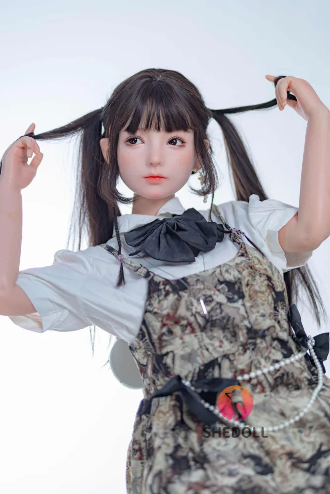 148cm/4ft10 C-cup Silicone Head Sex Doll – Xiaofu view 8