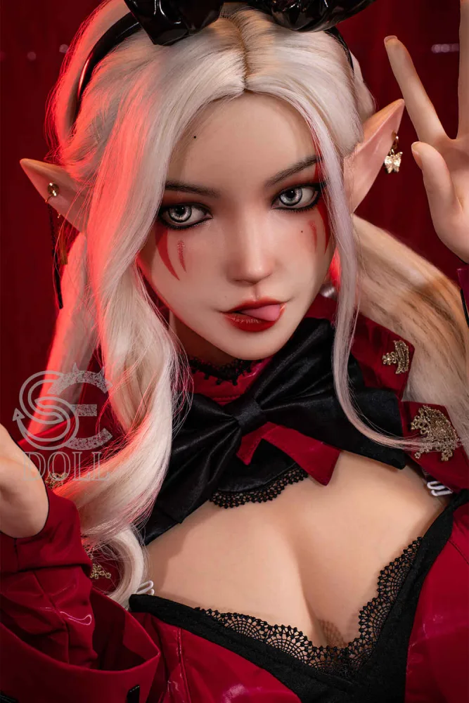 155cm/5ft1 D-cup Silicone Sex Doll – Aryana.A view 2