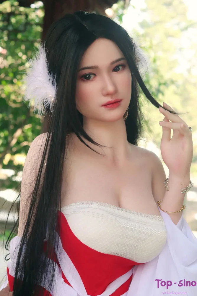 Top Sino 163cm/5ft4 E-cup Silicone Sex Doll – Mifei view 7