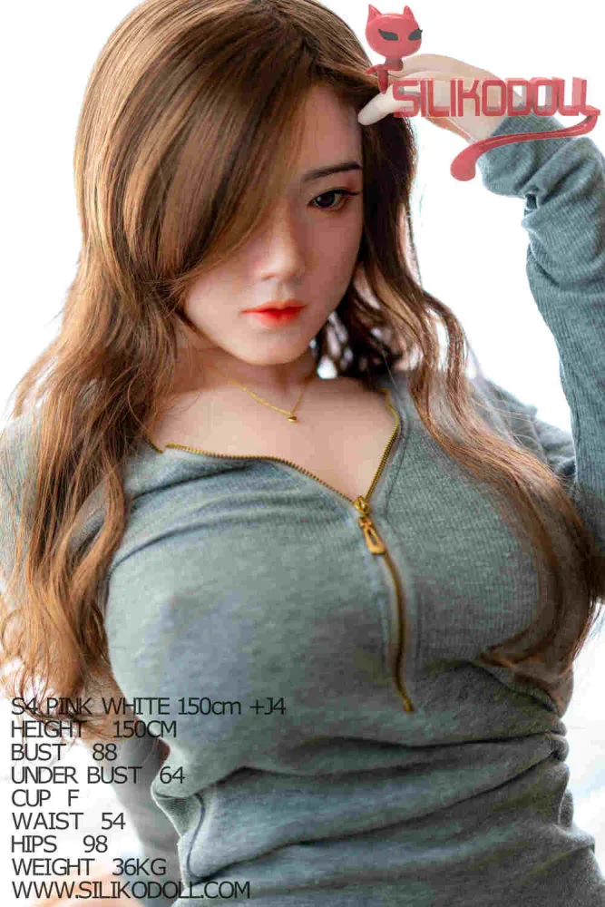 150cm/4f11 G-cup Silicone Sex Doll – Polly Clare view 8