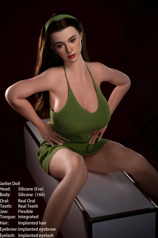 166cm/5ft5 J-cup Silicone Sex Doll – Eve view 7