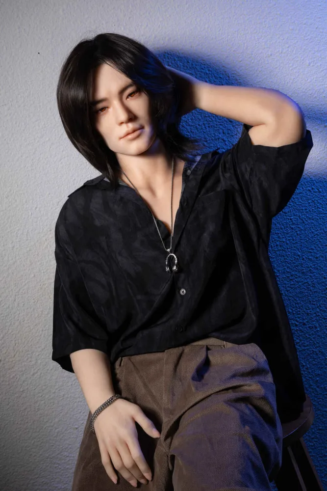 177cm/5ft10 Male Silicone Sex Doll – Jin view 1