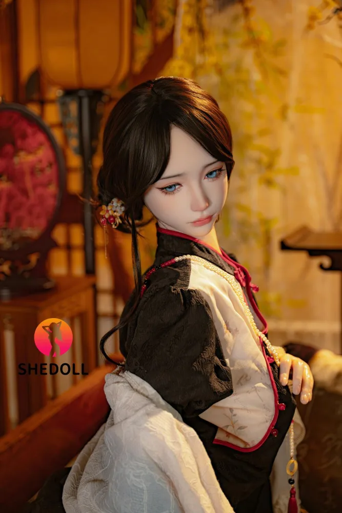 156cm/5ft1 E-cup Silicone Head Sex Doll – Jiang Xiaoli view 3