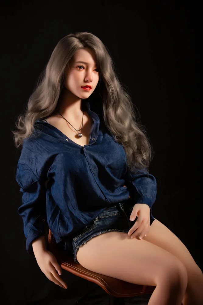 170cm/5ft7 H-cup Silicone Head Hair Implants Sex Doll – Djamila view 4