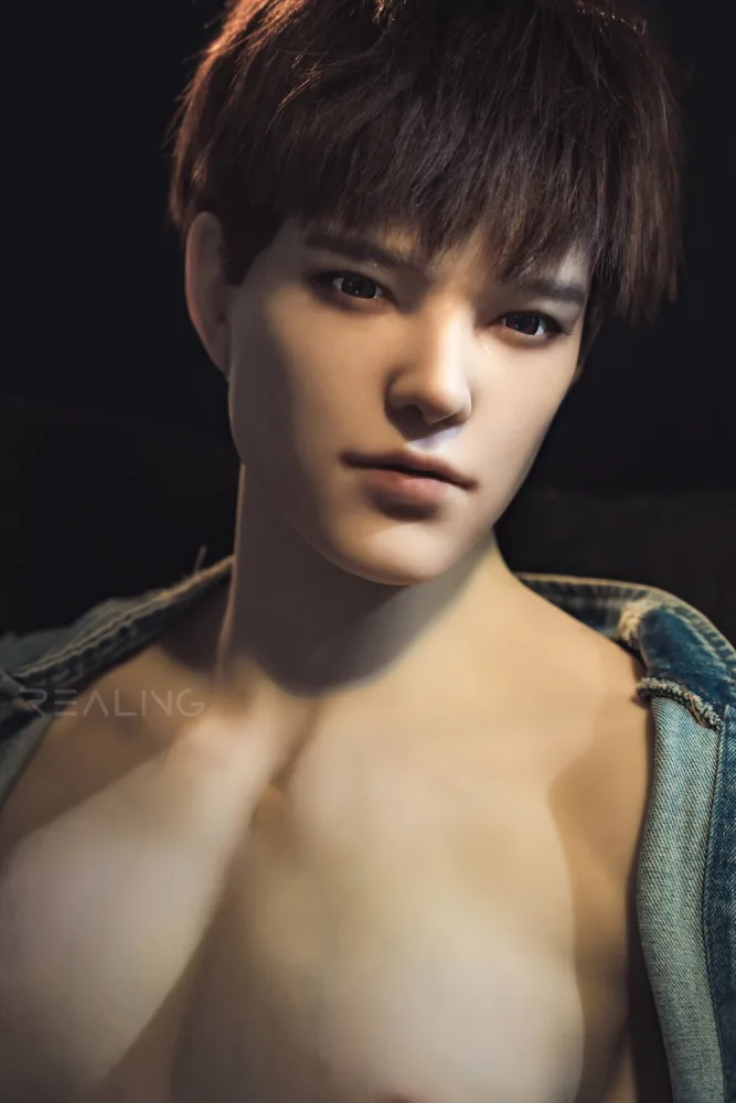 82cm/2ft8 Male Torso Silicone Head Sex Doll – Leonardo view 8