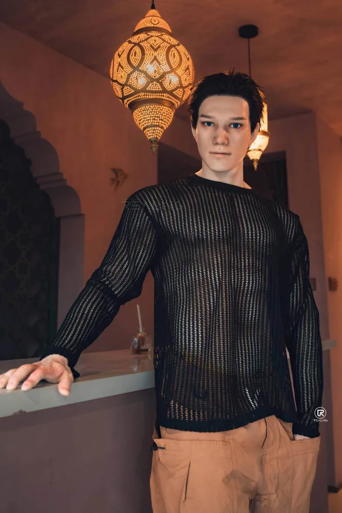 180cm/5ft11 Male Silicone Sex Doll – Robin