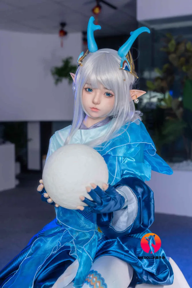 148cm/4ft10 C-cup Silicone Head Sex Doll – Ailin view 4