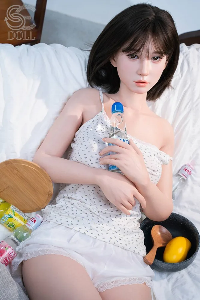T153cm/5ft A-cup Silicone Sex Doll – Hinata.A (Real Skin Texture Version) view 4