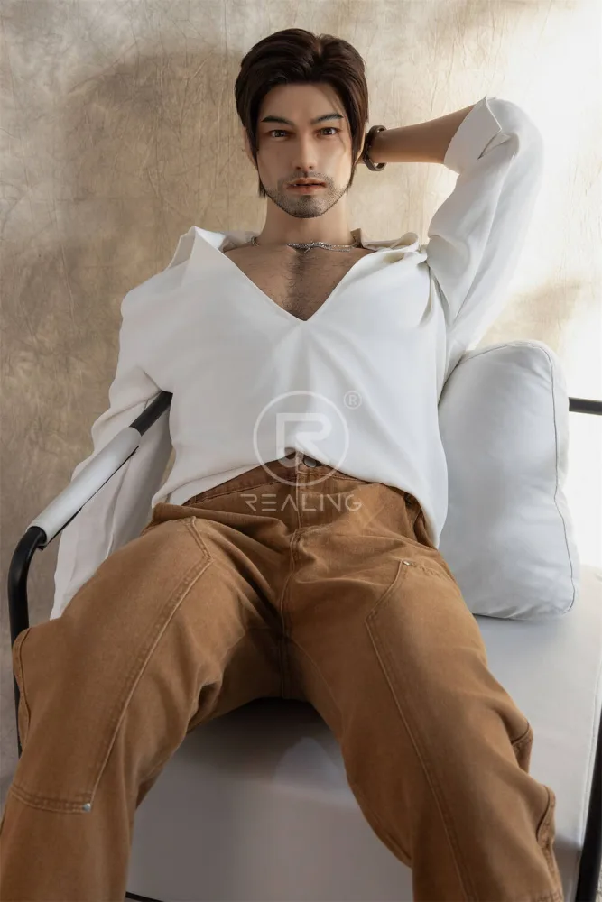 186cm/6ft1 Male Silicone Sex Doll – Hongshen