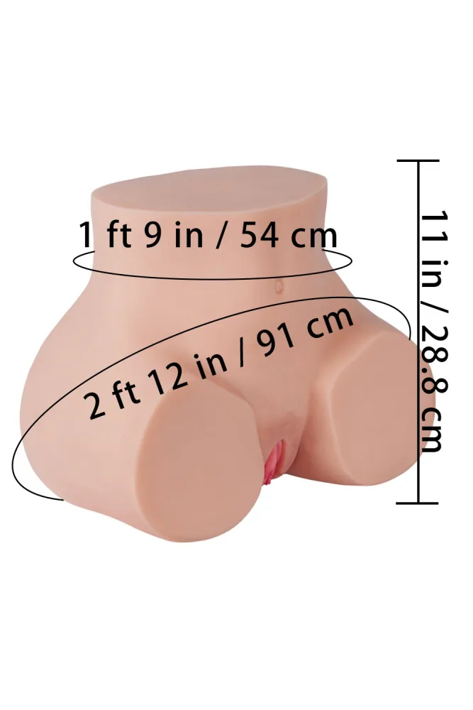 19.2LB Jiggly Ass Removable Vagina Sex doll – Mia (US, CA & EU-Only) view 2
