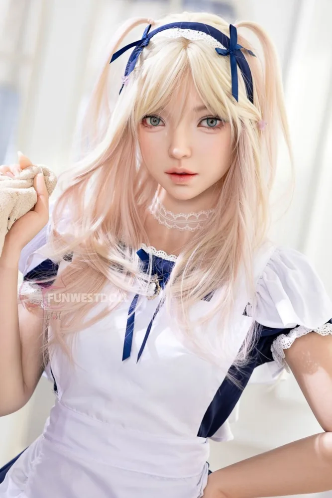 159cm/5ft3 A-cup Silicone Sex Doll – Giselle (Real Skin Texture Version) [In Stock | US Only]