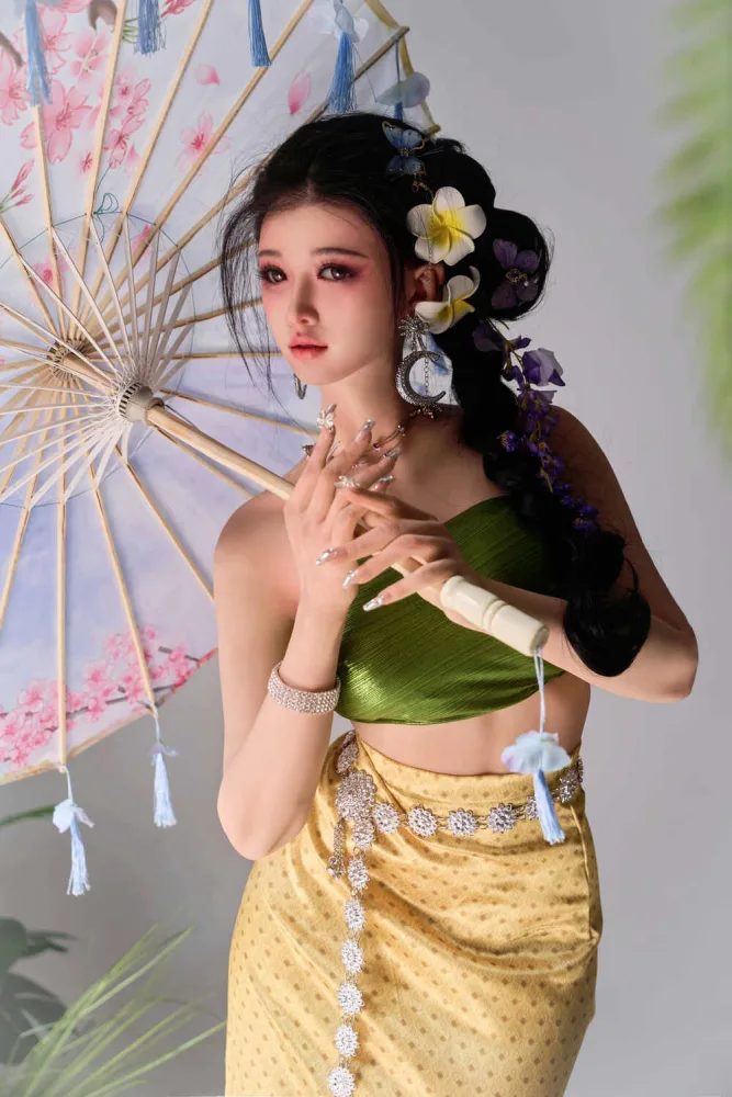 155cm/5ft1 E-cup Silicone Sex Doll – Ruoxue (All-in-one) view 7