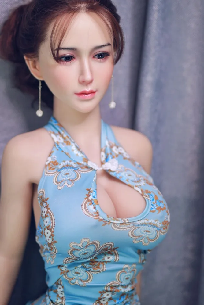 161cm/5ft3 E-cup Silicone Head Sex Doll – Xiao Nuo view 6