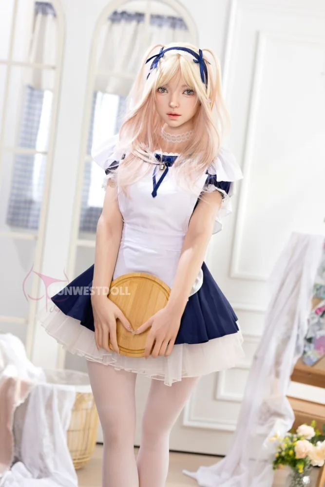 159cm/5ft3 A-cup Silicone Sex Doll – Giselle (Real Skin Texture Version) view 4