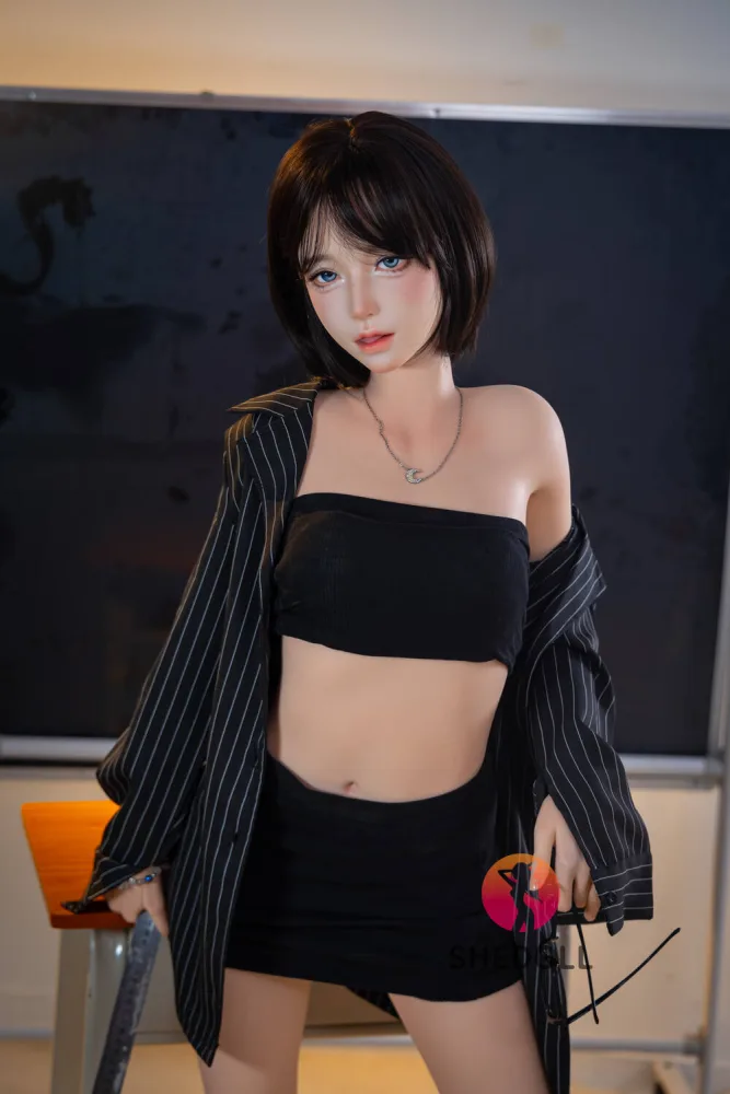 152cm/4ft12 A-cup Silicone Head Sex Doll – Jiang Xiaoli view 1