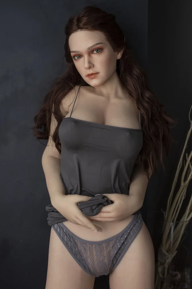 167cm/5ft6 E-cup Silicone Head Sex Doll – Hulda