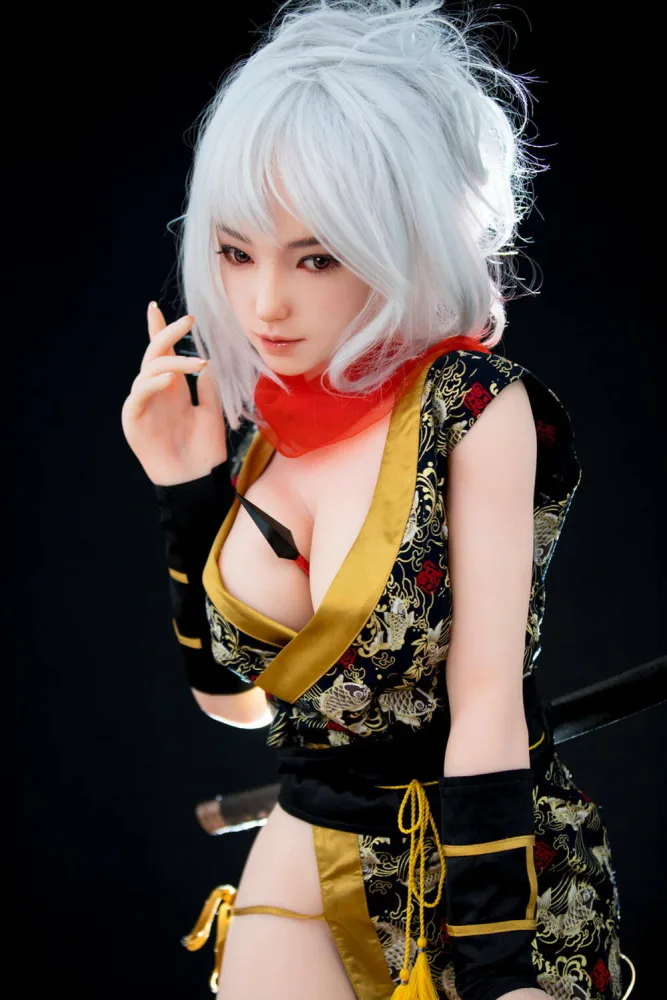 148cm/4ft10 C-cup Silicone Head Sex Doll – Ninja
