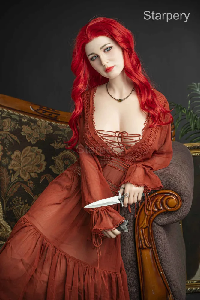 171cm/5ft7 D-cup Silicone Head Sex Doll – Eva view 6