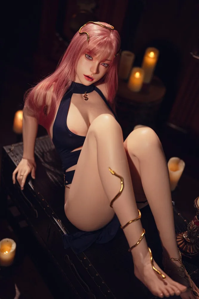 164cm/5ft5 D-cup Silicone Sex Doll – Movable Jaw Head M5 view 5