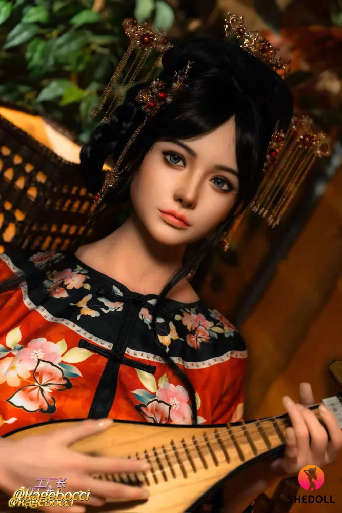 165cm/5ft5 E-cup Silicone Head Sex Doll – Tasa view 2