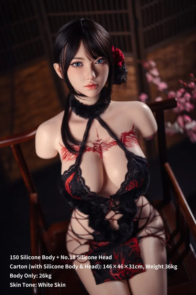 102cm/3ft4 E-cup Silicone Sex Doll – Elara view 1