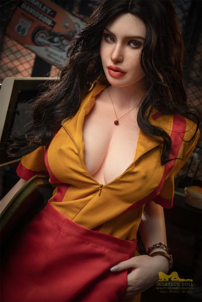 164cm/5ft5 F-cup Silicone Sex Doll – Pearl view 1
