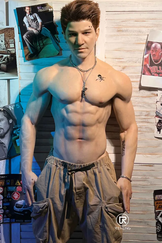 180cm/5ft11 Male Silicone Sex Doll – Herman