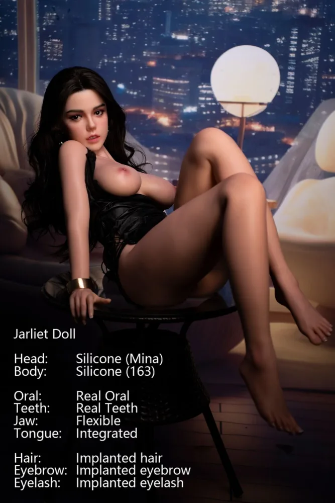 163cm/5ft4 D-cup Silicone Sex Doll – Mina view 2