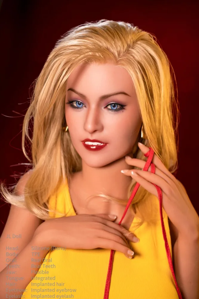 148cm/4ft10 E-cup Silicone Head Sex Doll – Doris view 6