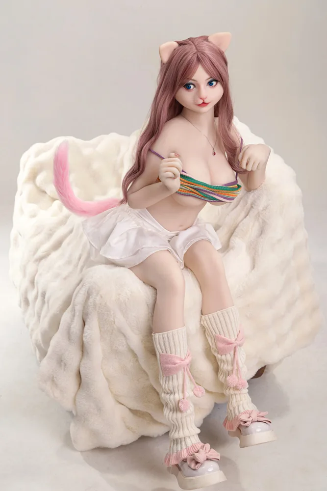 156cm/5ft1 F-cup Silicone Head Sex Doll – Alva Hart