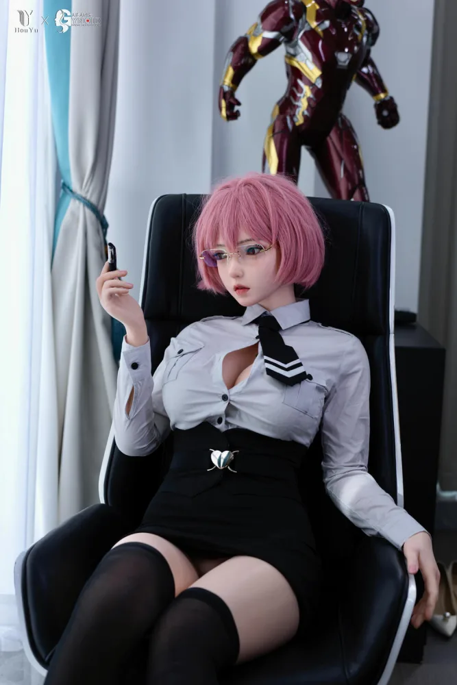 150cm/4ft11 D-cup Silicone Sex Doll – Eva view 3
