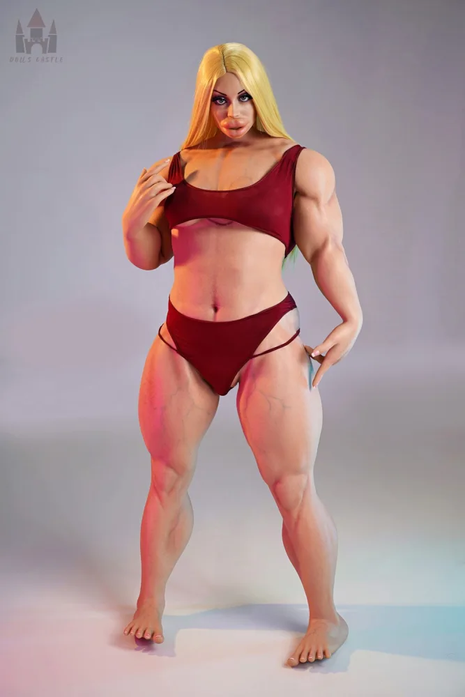 160cm/5ft3 B-cup Muscular Silicone Sex Doll – Priya view 4