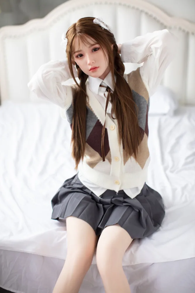 160cm/5ft3 D-cup Silicone Head Sex Doll – Mei view 8