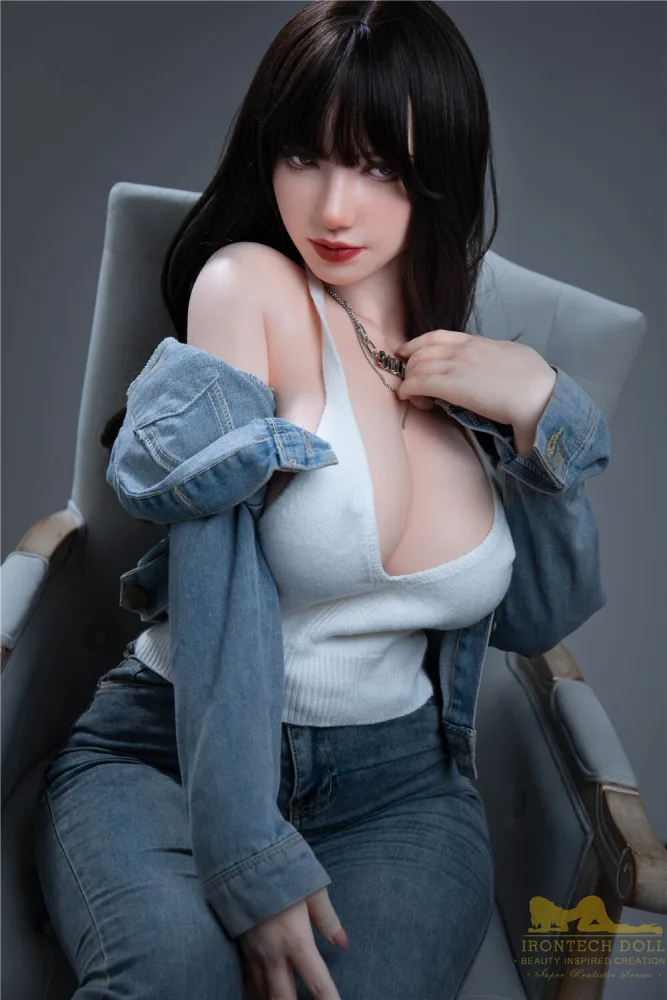 165cm/5ft5 G-cup Silicone Sex Doll – Rita view 1