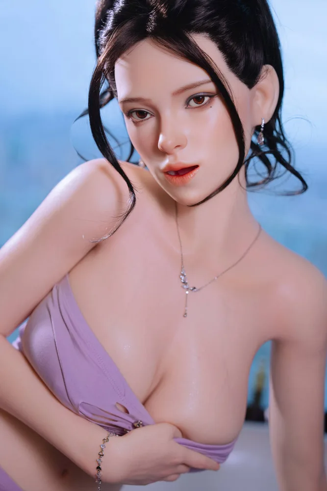 166cm/5ft5 D-cup Silicone Sex Doll – Fannie Sane view 7