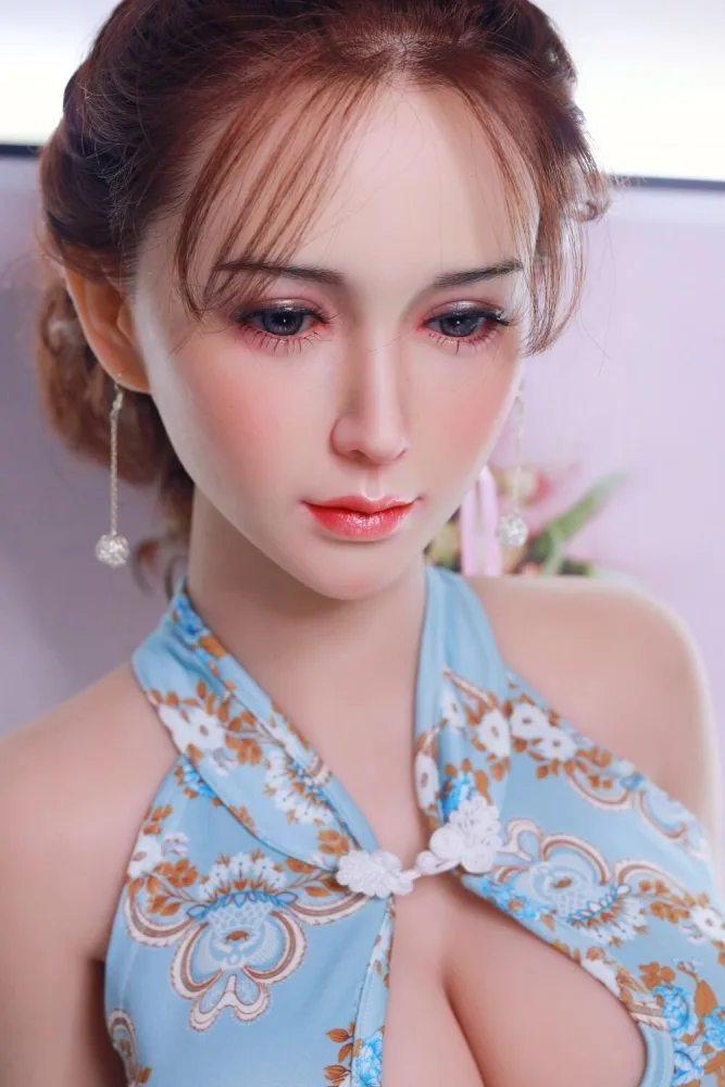 161cm/5ft3 E-cup Silicone Head Sex Doll – Xiao Nuo view 7