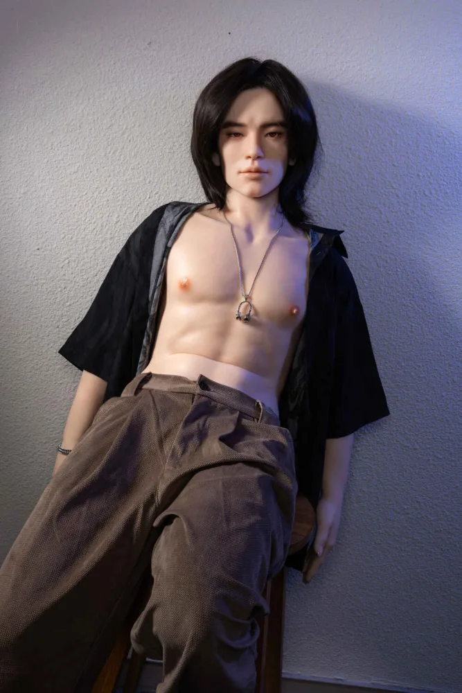 177cm/5ft10 Male Silicone Sex Doll – Jin view 4