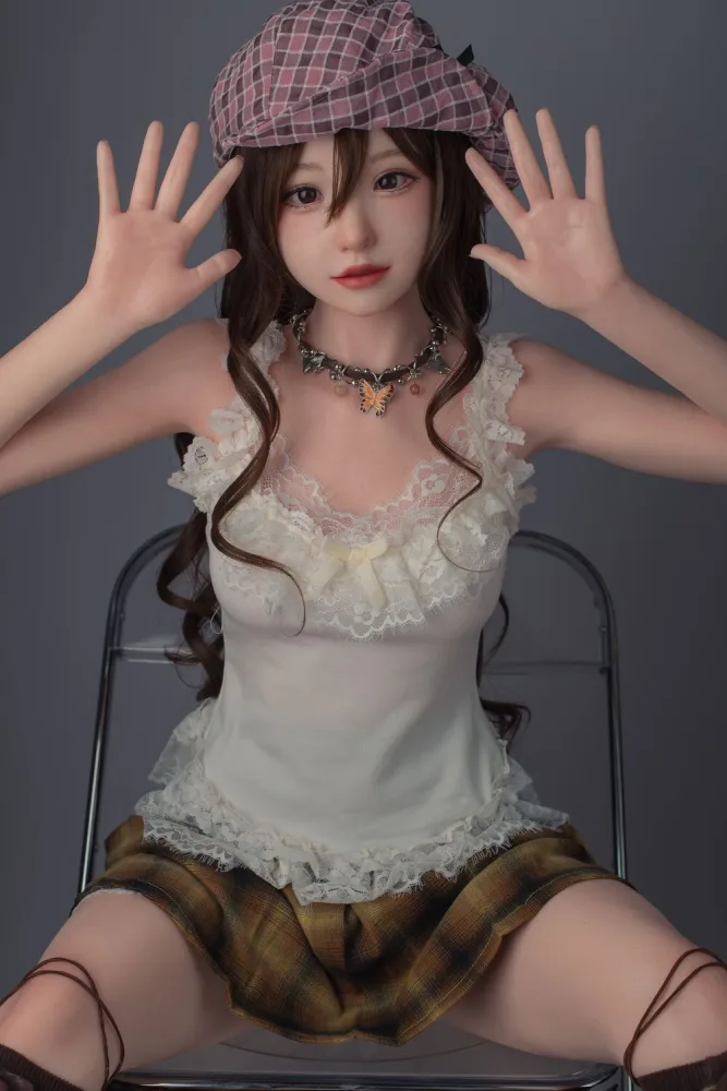149cm/4ft11 B-cup Silicone Sex Doll – Rina (Real Skin Texture Version) view 1