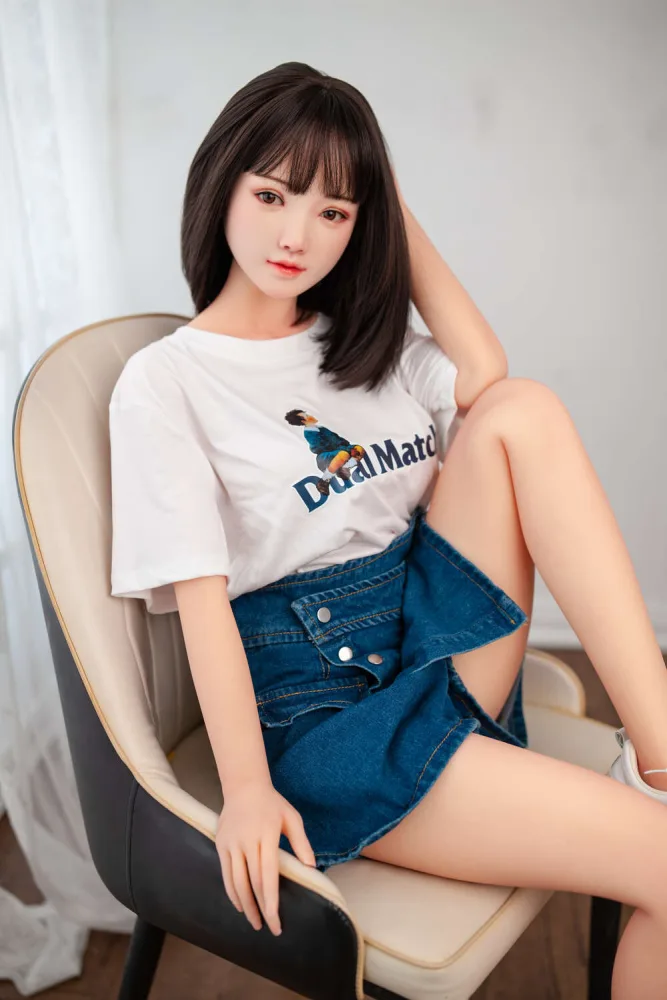 148cm/4ft10 C-cup Silicone Head Sex Doll – Sunny view 1
