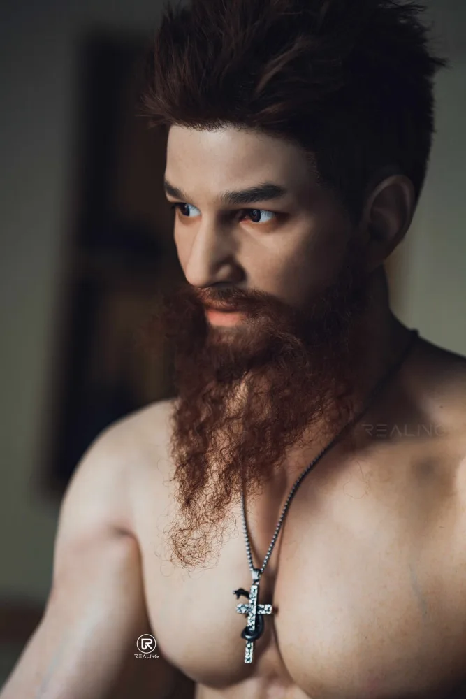 180cm/5ft11 Male Silicone Sex Doll – Winthrop view 2