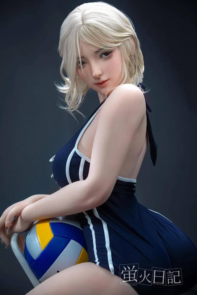 159cm/5ft3 D-cup Silicone Head S-TPE Body Sex Doll – Linglong view 7