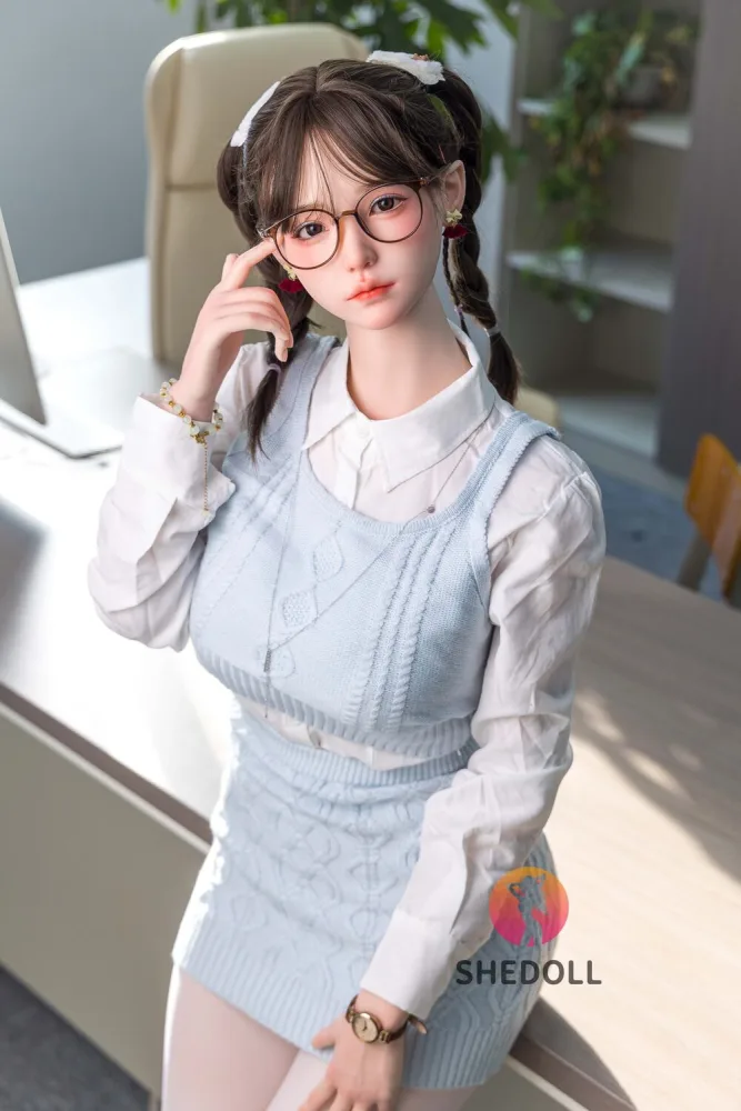 165cm/5ft5 E-cup Silicone Head Sex Doll – Chuyue view 1