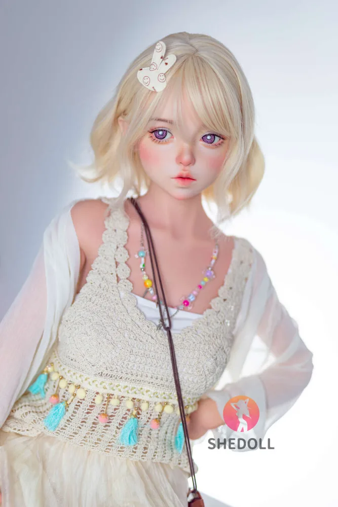 148cm/4ft10 C-cup Silicone Head Sex Doll – Duoduo view 1